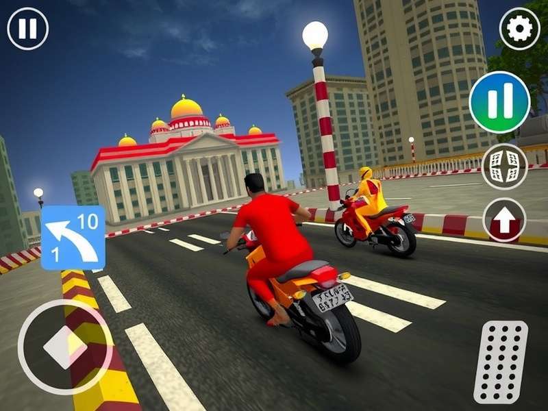 Kolkata Cycle Speedster gameplay screenshot